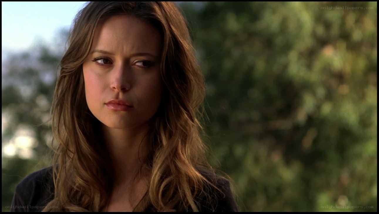 woman with serious expression
