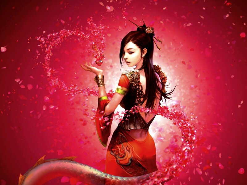 Woman with Serpent Tail