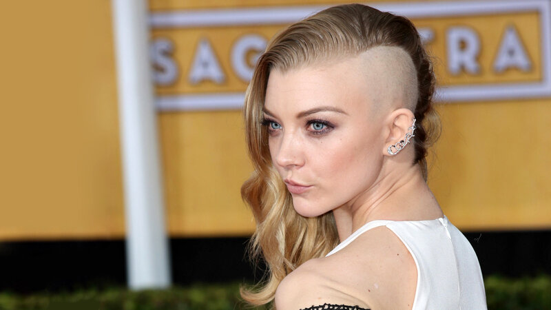 Woman with Shaved Head — Yellow