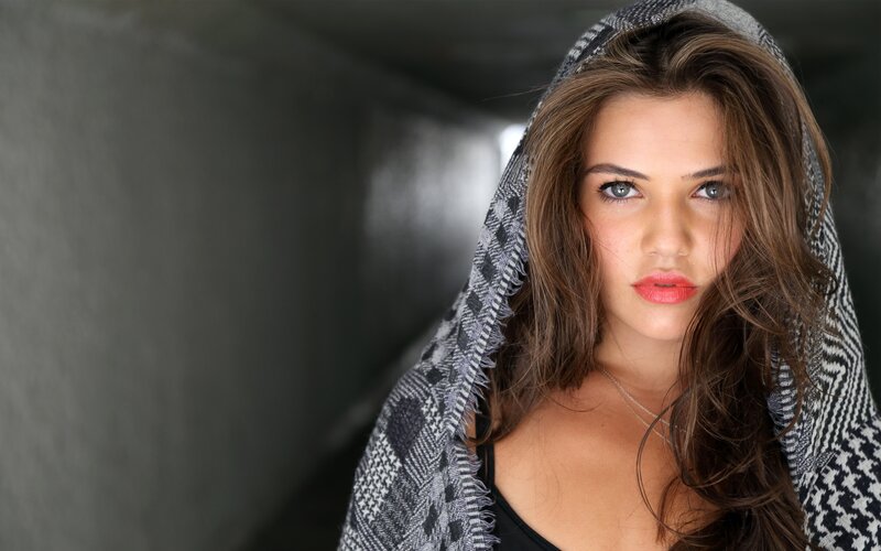 Woman with Shawl