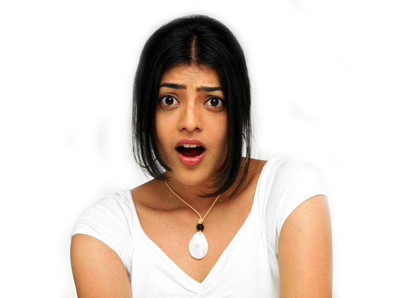Woman with Shocked Expression — White