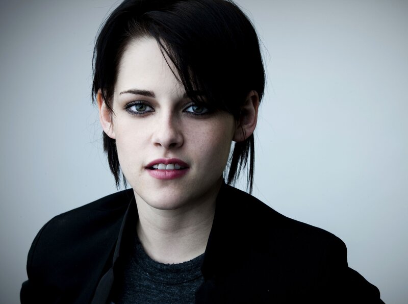 Woman with Short Black Hair — Serious, Photograph, Black Jacket