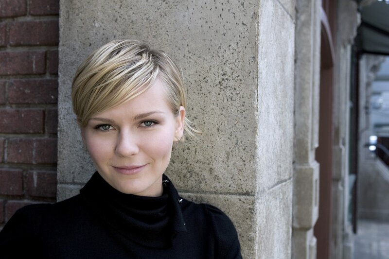 Woman with Short Blonde Hair — Black, Calm, Afternoon