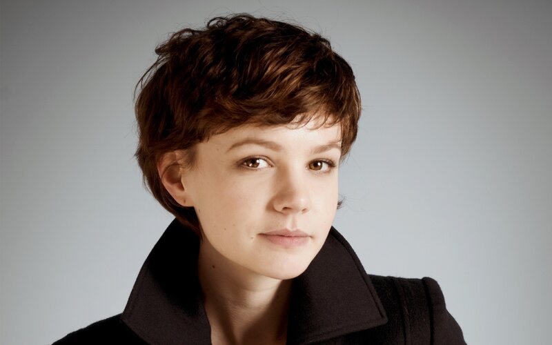 woman with short brown hair
