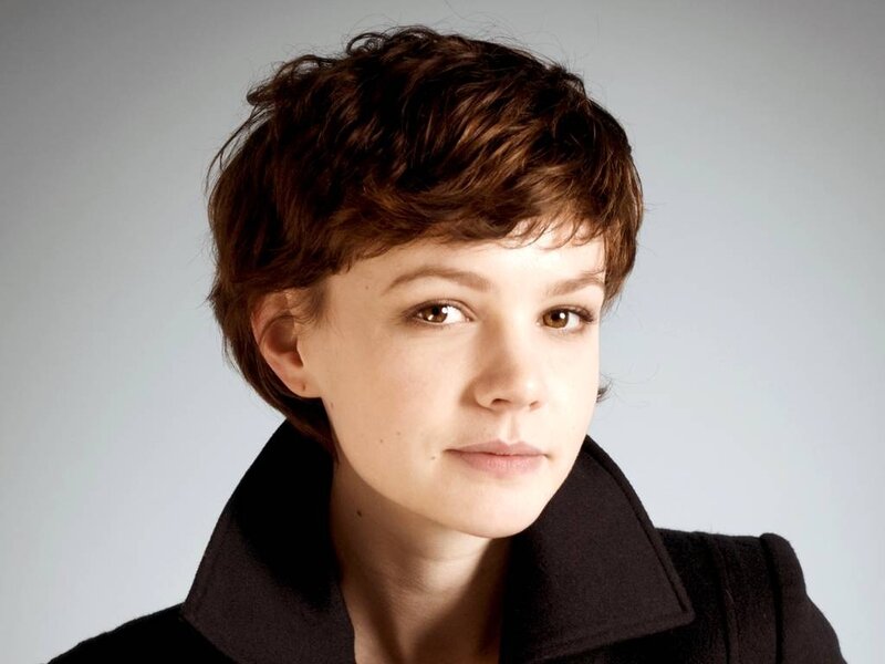 Woman with Short Brown Hair — Black, Neutral, Photograph, Coat