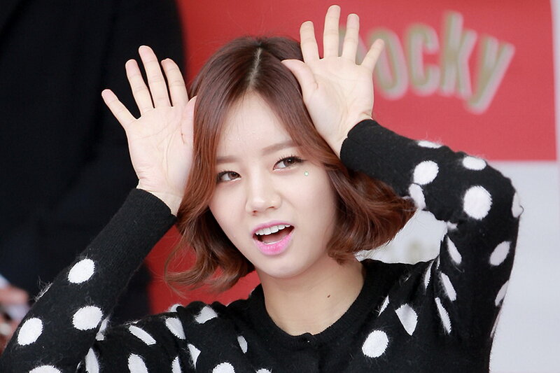 Woman with Short Brown Hair — Black, Playful