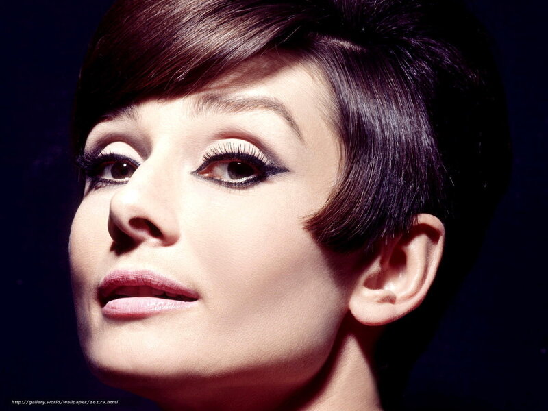 Woman with Short Dark Hair — Black, Dramatic