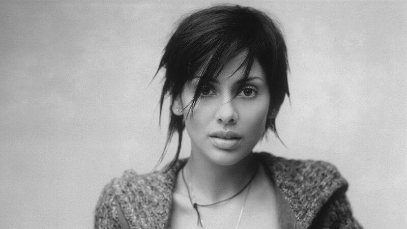 woman with short hair