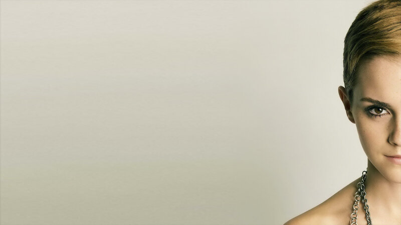 woman with short hair