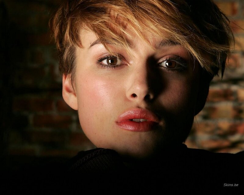 woman with short hair