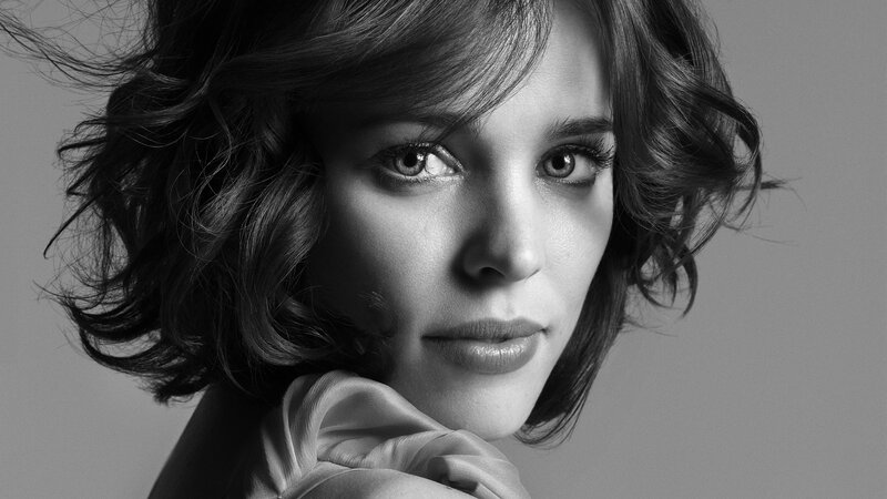 Woman with Short Hair — Black, Dramatic, Photograph, Shoulder, Eyes