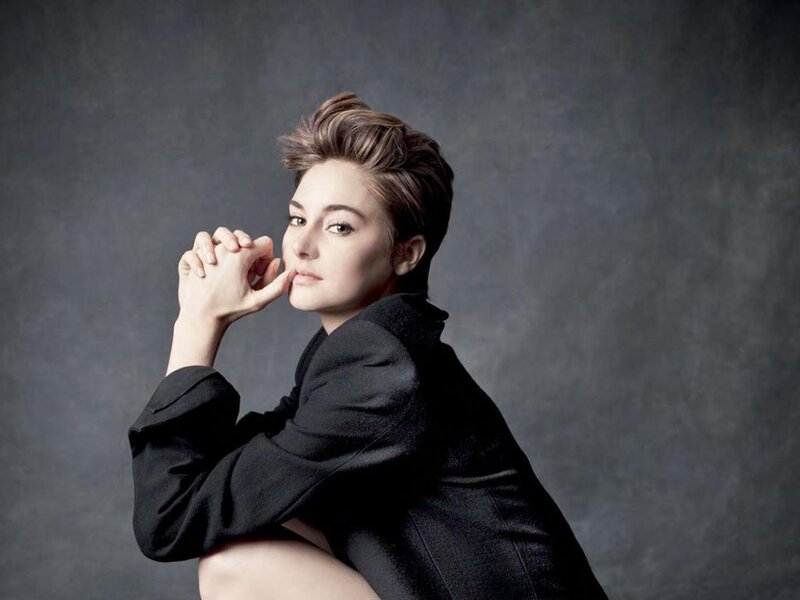 Woman with Short Hair — Black, Serious, Photograph, Hands