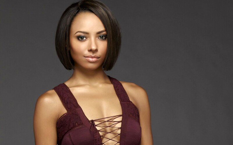 Woman with Short Hair — Maroon