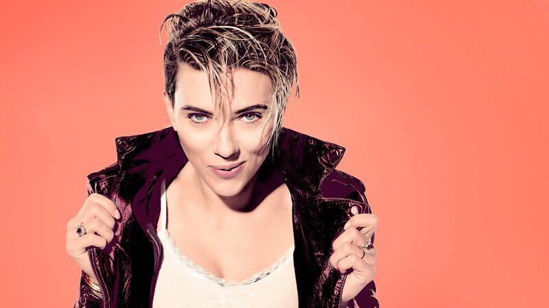 Woman with Short Hair — Orange, Confident, Photograph, Jacket