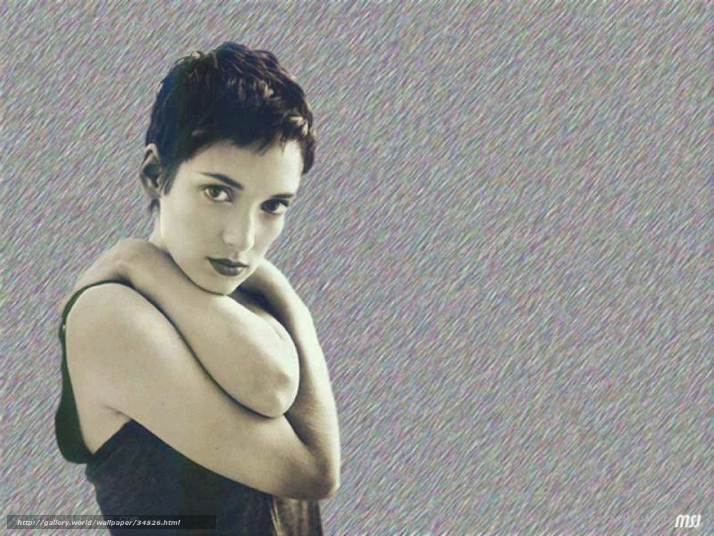 woman with short hair portrait