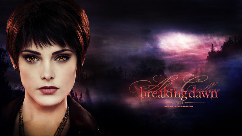Woman with Short Hair — Purple, Dramatic, Night
