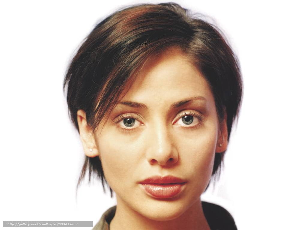 woman with short hair