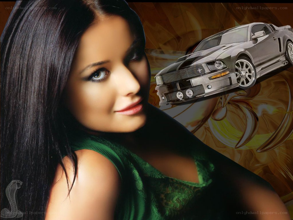 woman with silver car