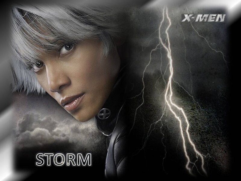 Woman with Silver Hair — Black, Dramatic