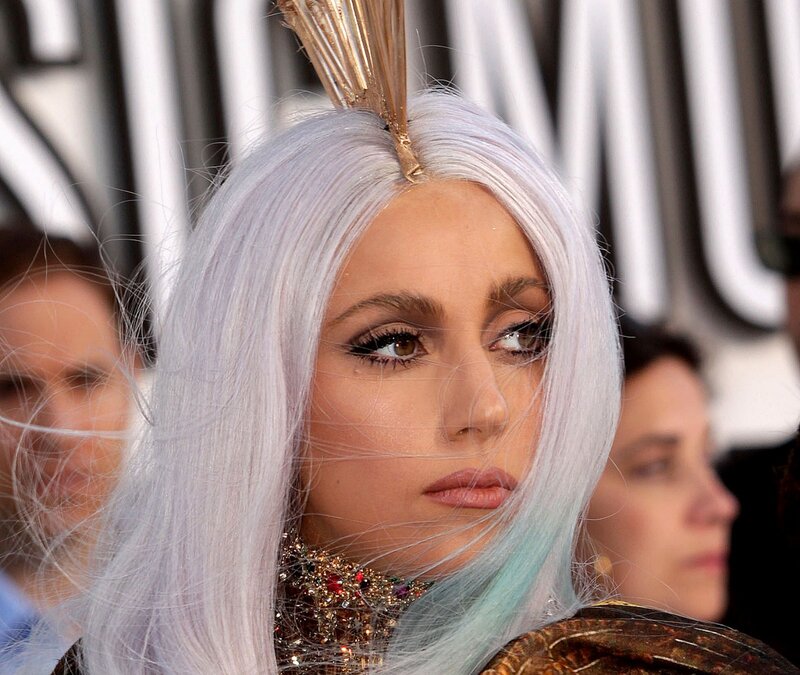 Woman with Silver Hair — Dramatic, Photograph, Makeup