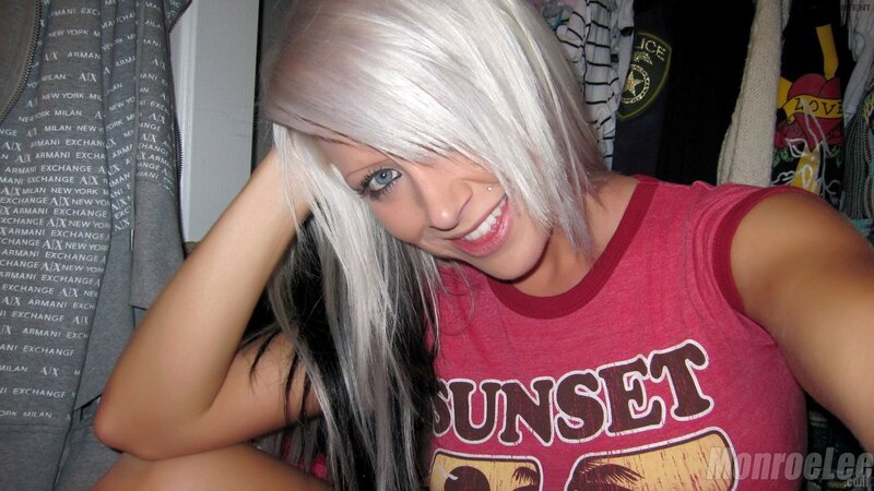 woman with silver hair smiling