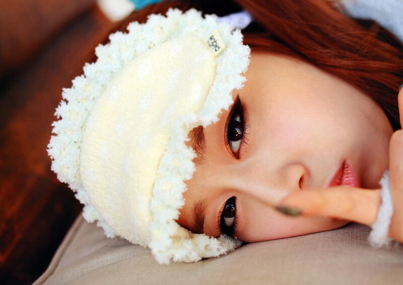 woman with sleep mask