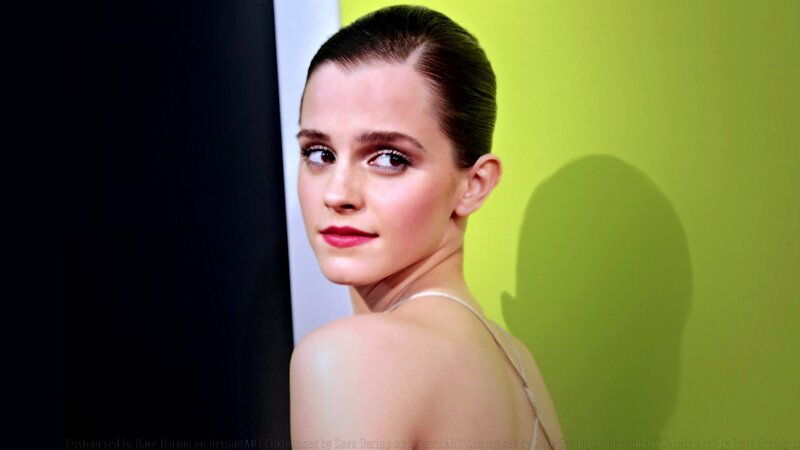 Woman with Slicked-back Hair — Green