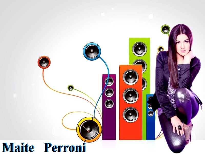 Woman with Speakers