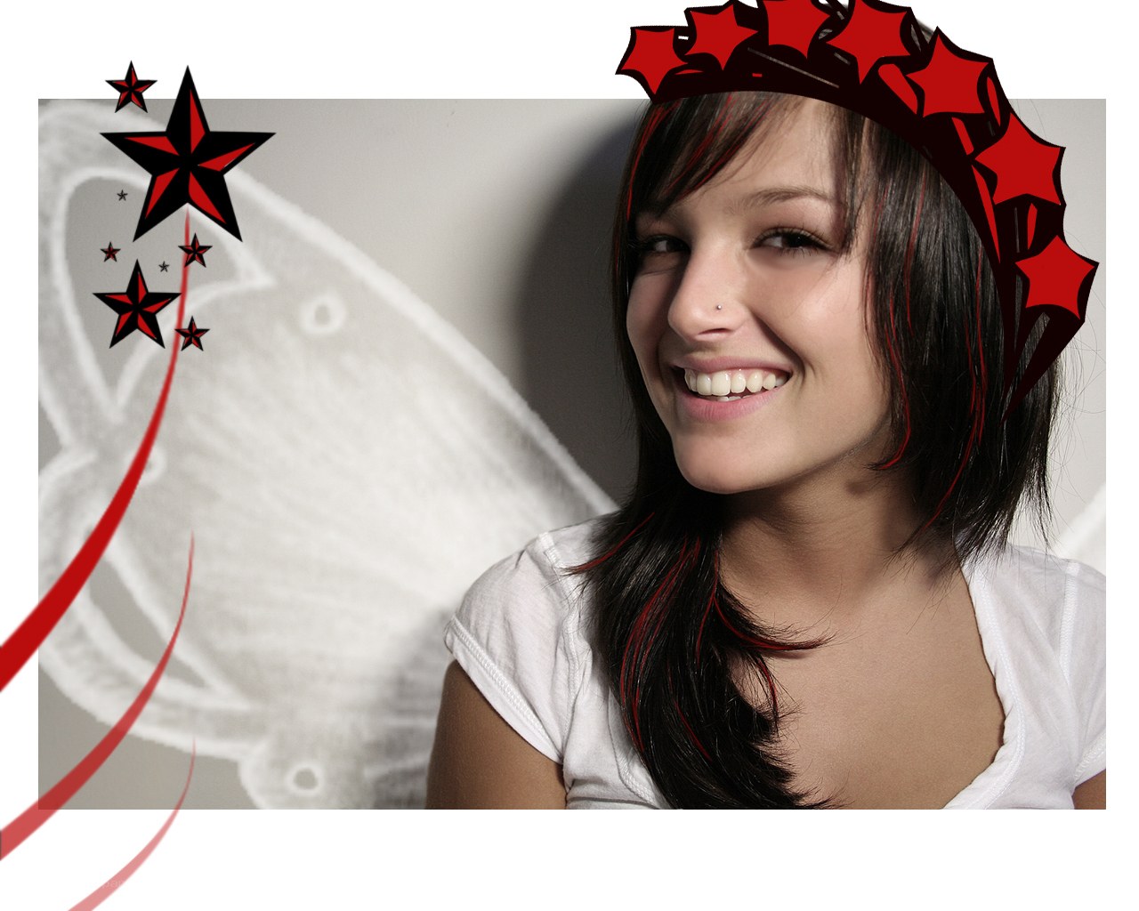 woman with star crown