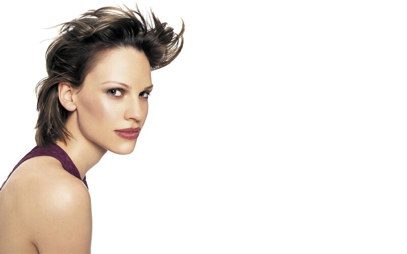 woman with styled hair