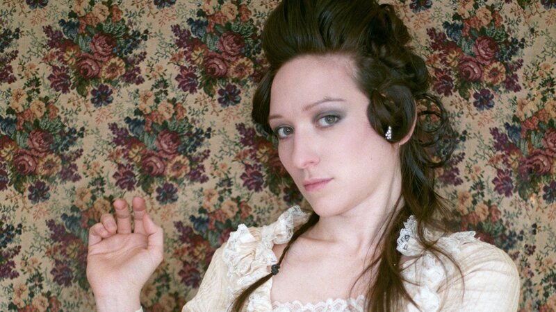 Woman with Styled Hair — Beige