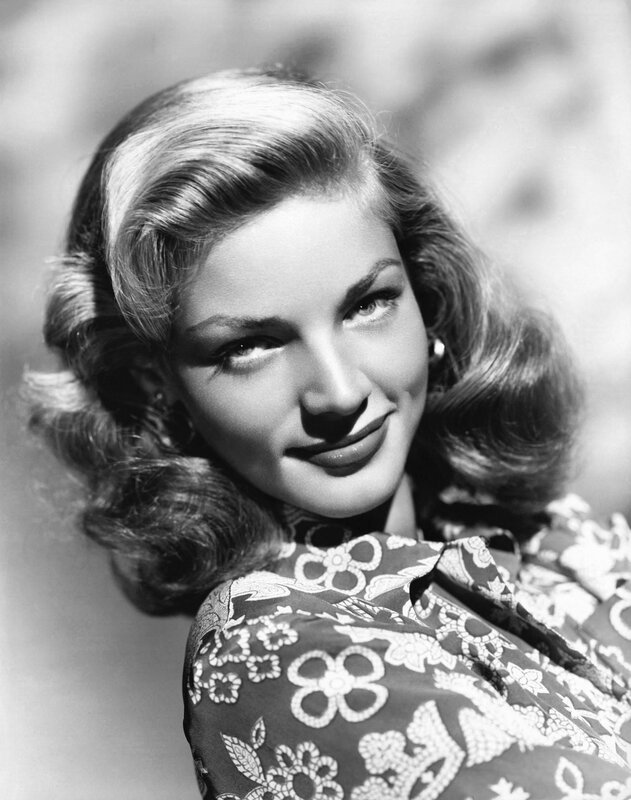 Woman with Styled Hair — Black, Calm, Photograph
