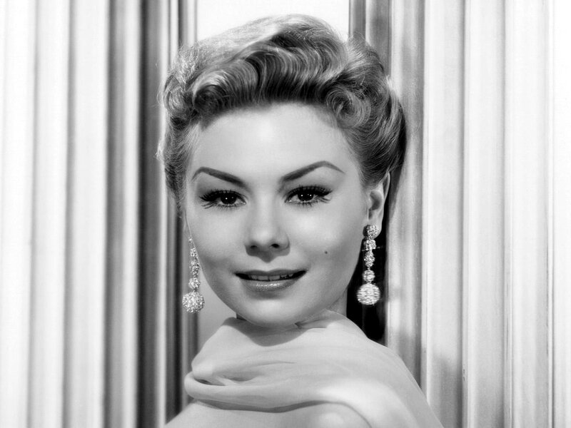 Woman with Styled Hair — Black, Classic
