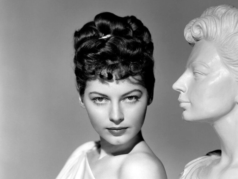 Woman with Styled Hair — Black, Dramatic, Photograph, Sculpture