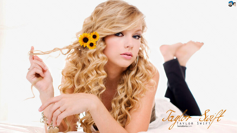 Woman with Sunflowers — Blonde