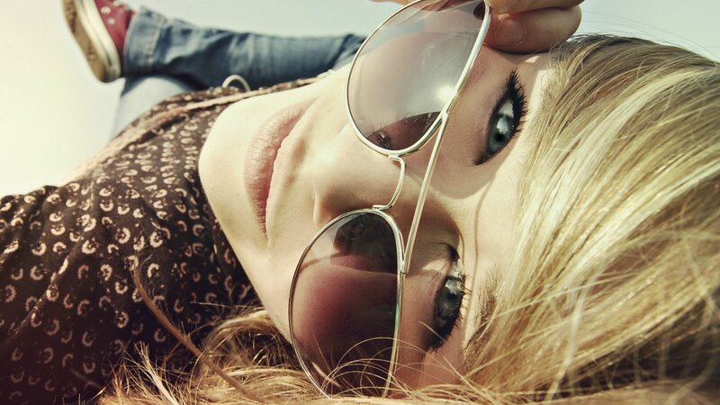 Woman with Sunglasses — Brown, Relaxed
