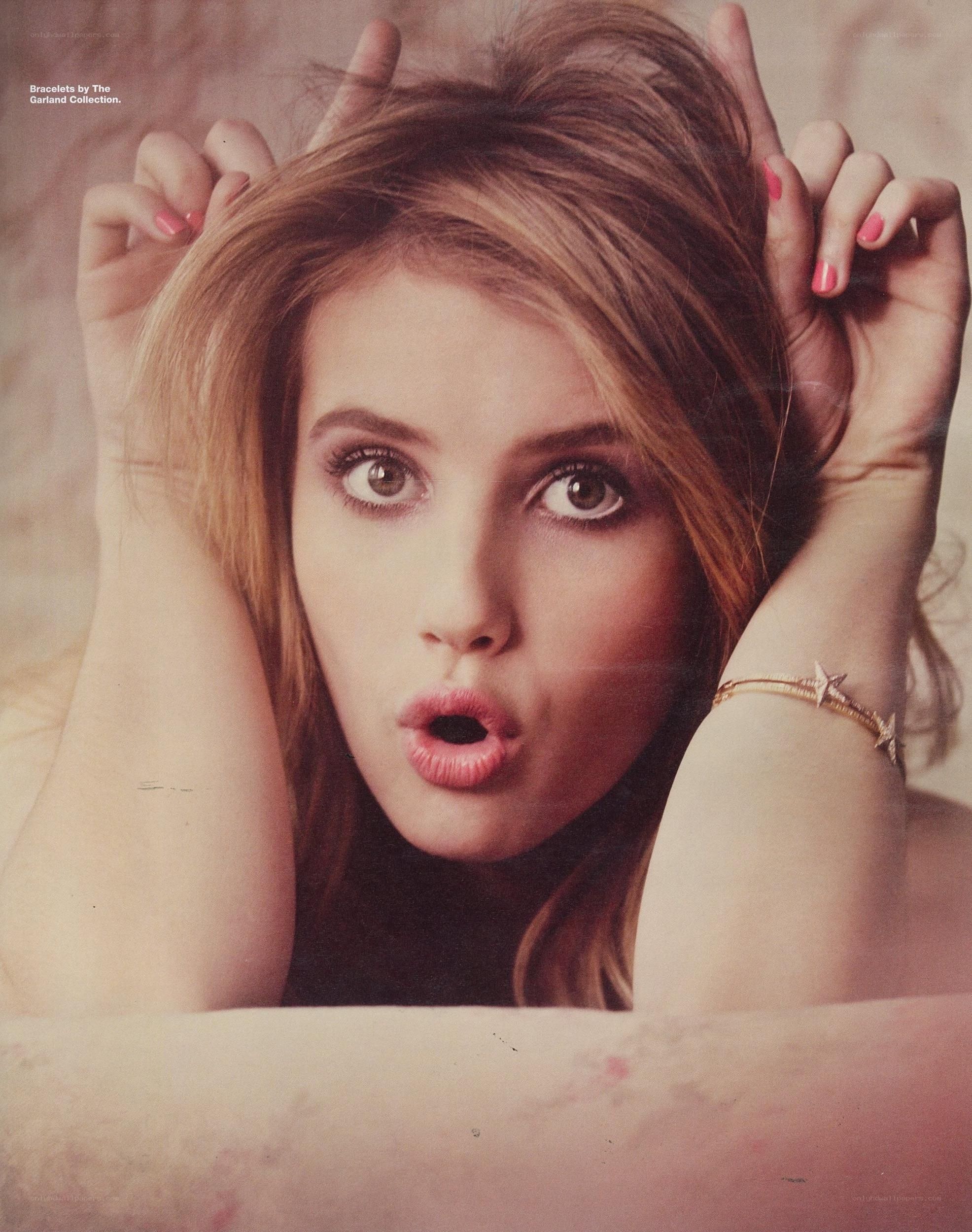 woman with surprised expression