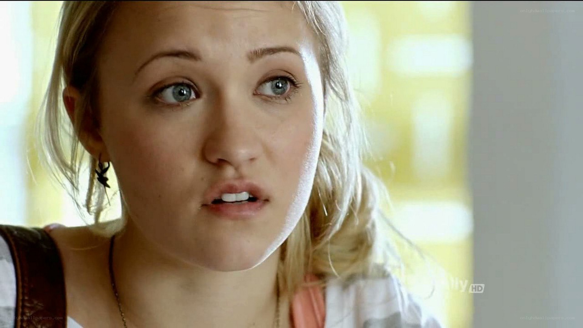 woman with surprised expression