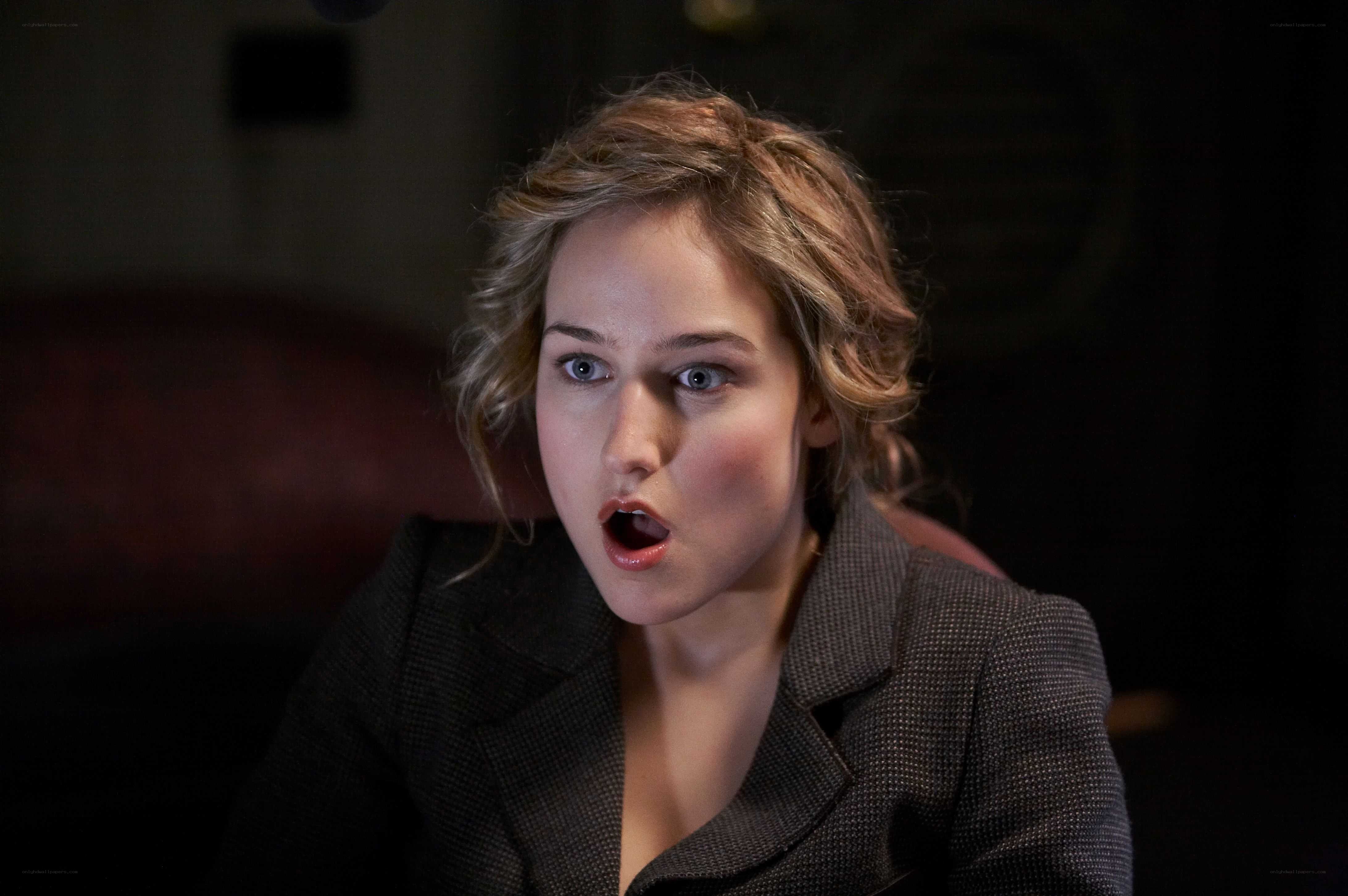 woman with surprised expression