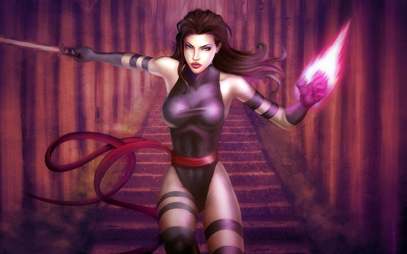 Woman with Sword and Energy