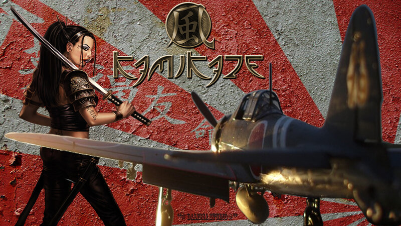Woman with Sword and Plane