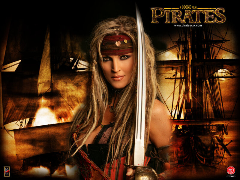 Woman with Sword and Ship