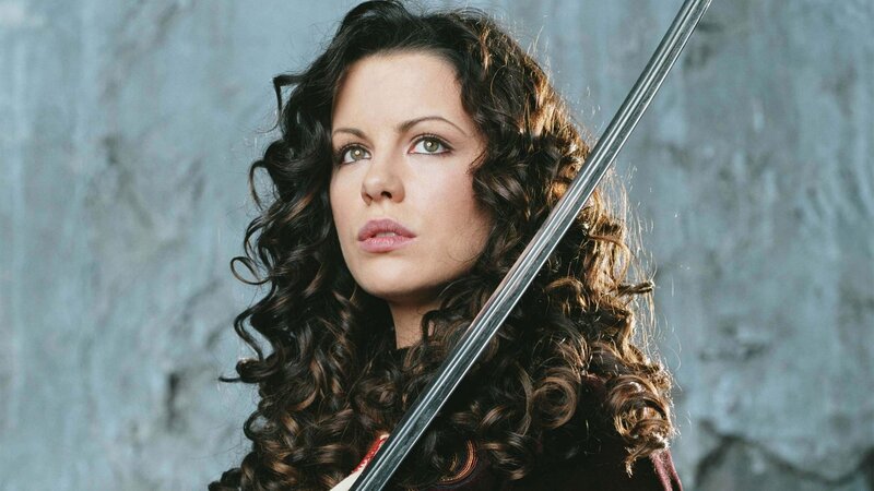 woman with sword in hand