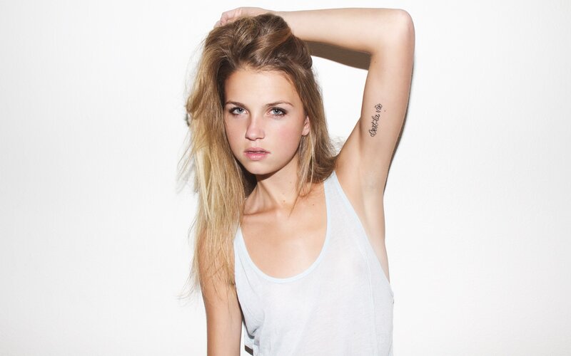woman with tattoo on arm