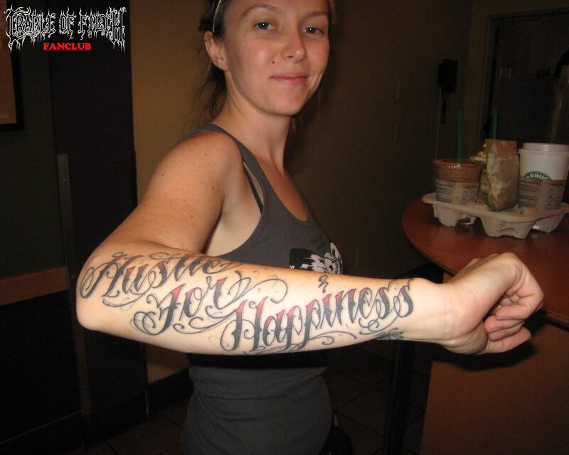 woman with tattoo on arm
