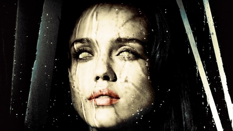 woman with tears on face