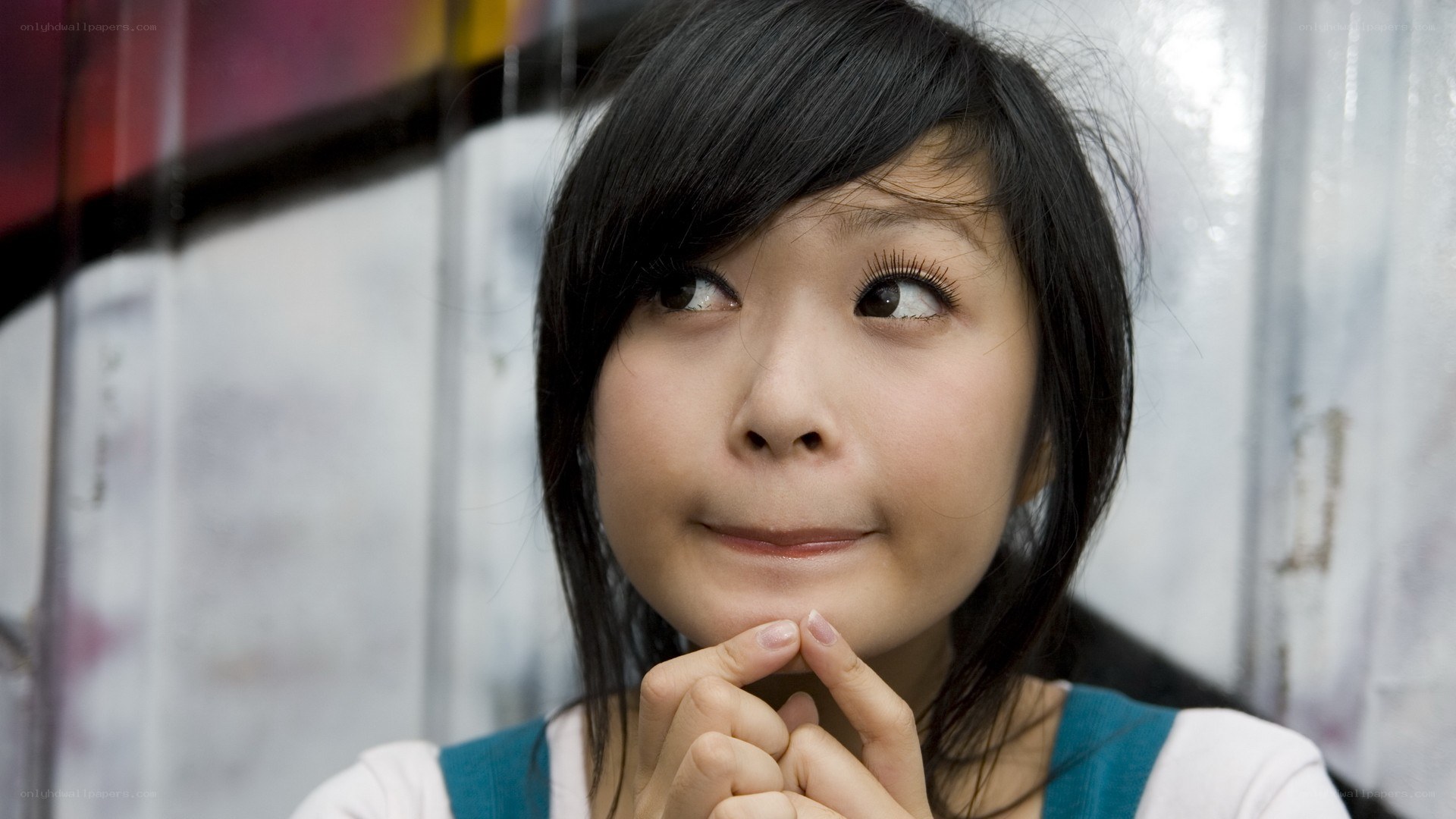 woman with thoughtful expression