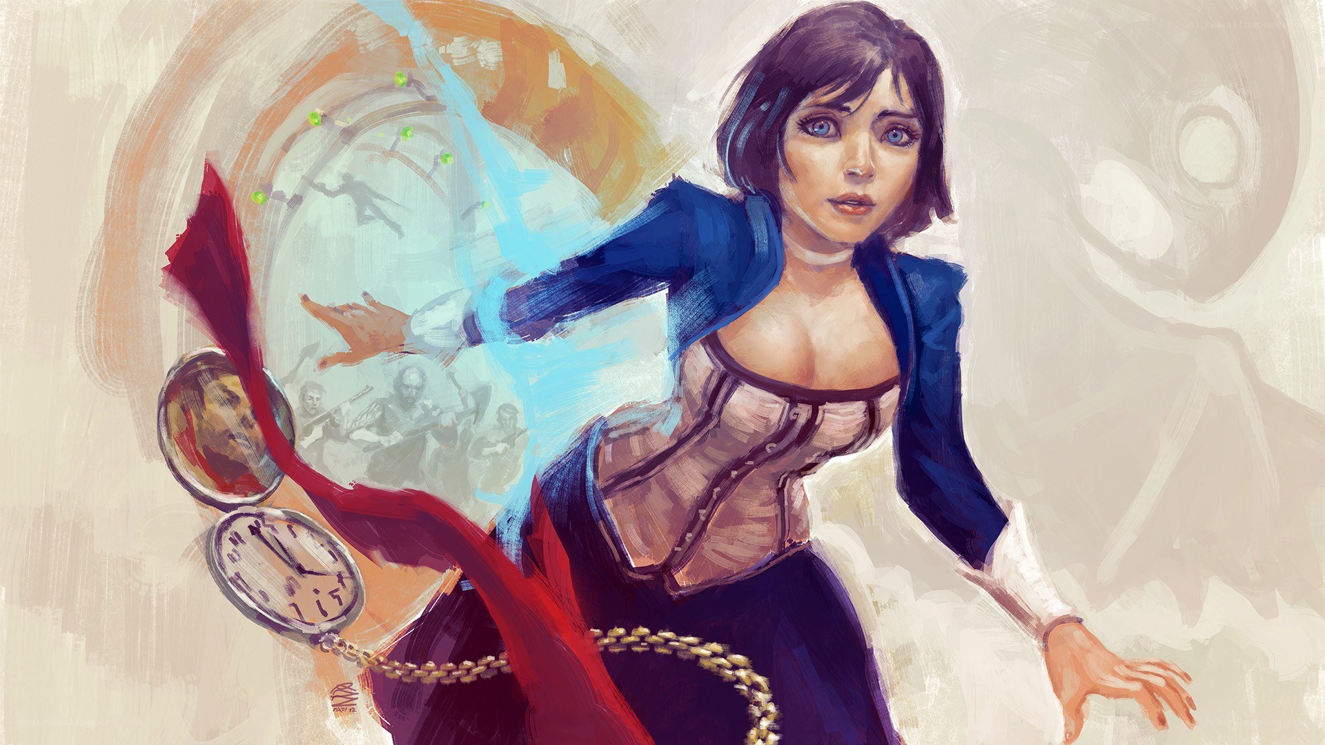 woman with time magic