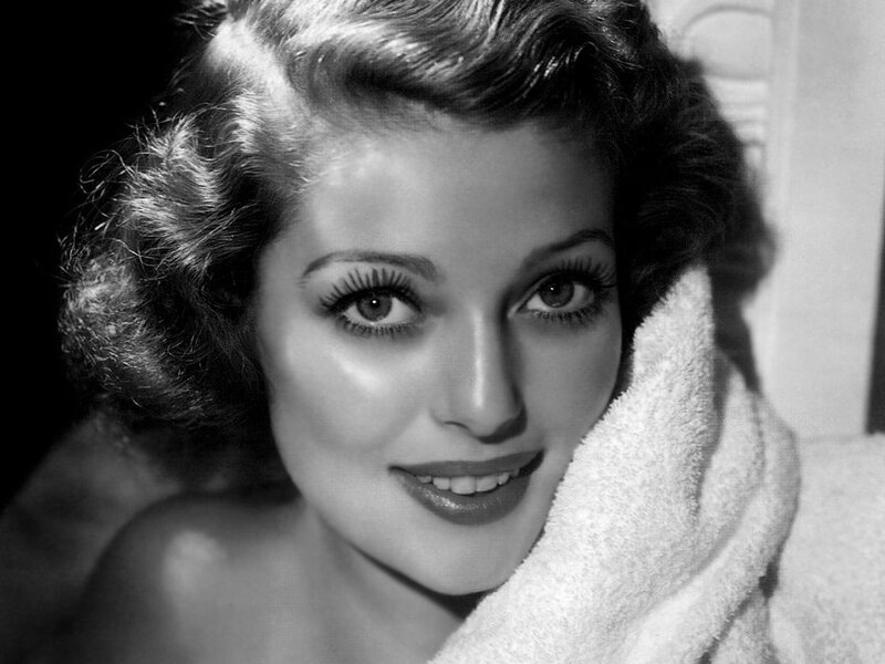 Woman with Towel — Black