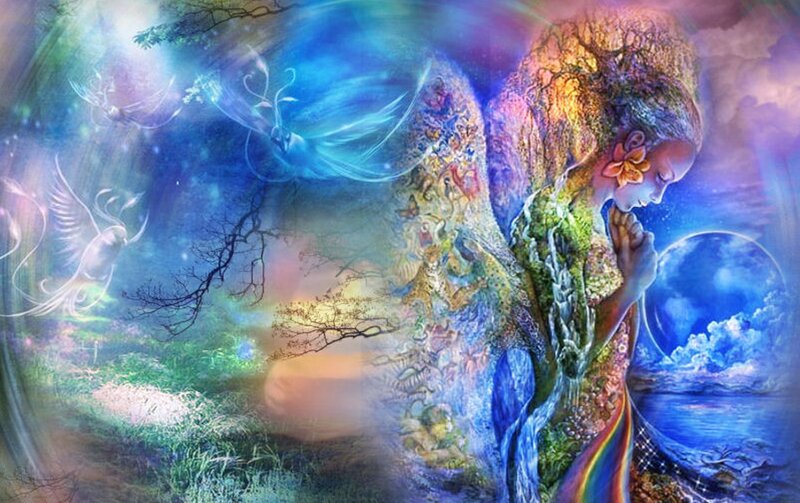 Woman with Tree-like Features